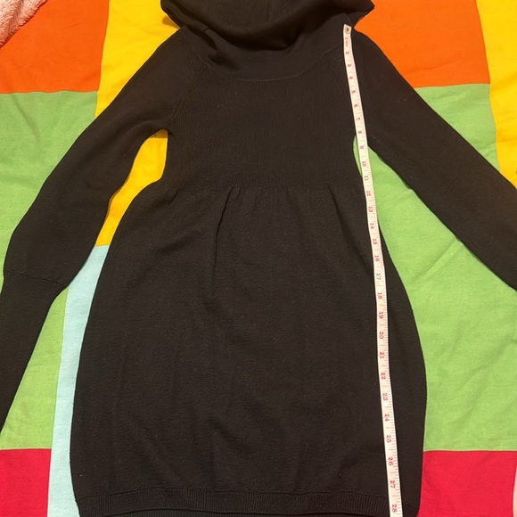 Aritzia cowl neck knitted dress mini - Picture 9 of 9